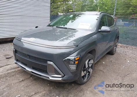 2024 Hyundai Kona Limited из США, поврежденный, VIN KM8HECA38RU026944